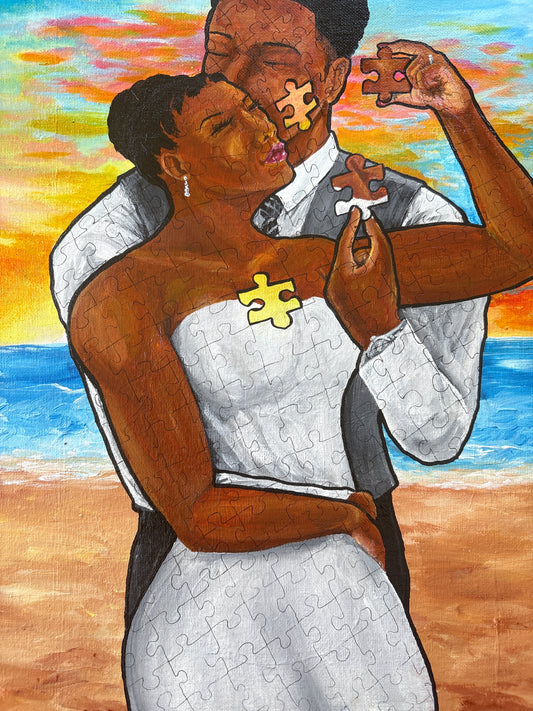 "Two Pieces Together To Peace"